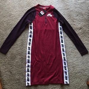 Maroon Nike dress size large